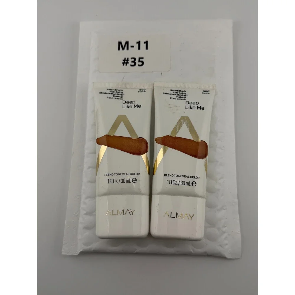 Pack of 2 NEW Almay Smart Shade Anti-Aging Skintone Matching Makeup - 1 fl. oz.